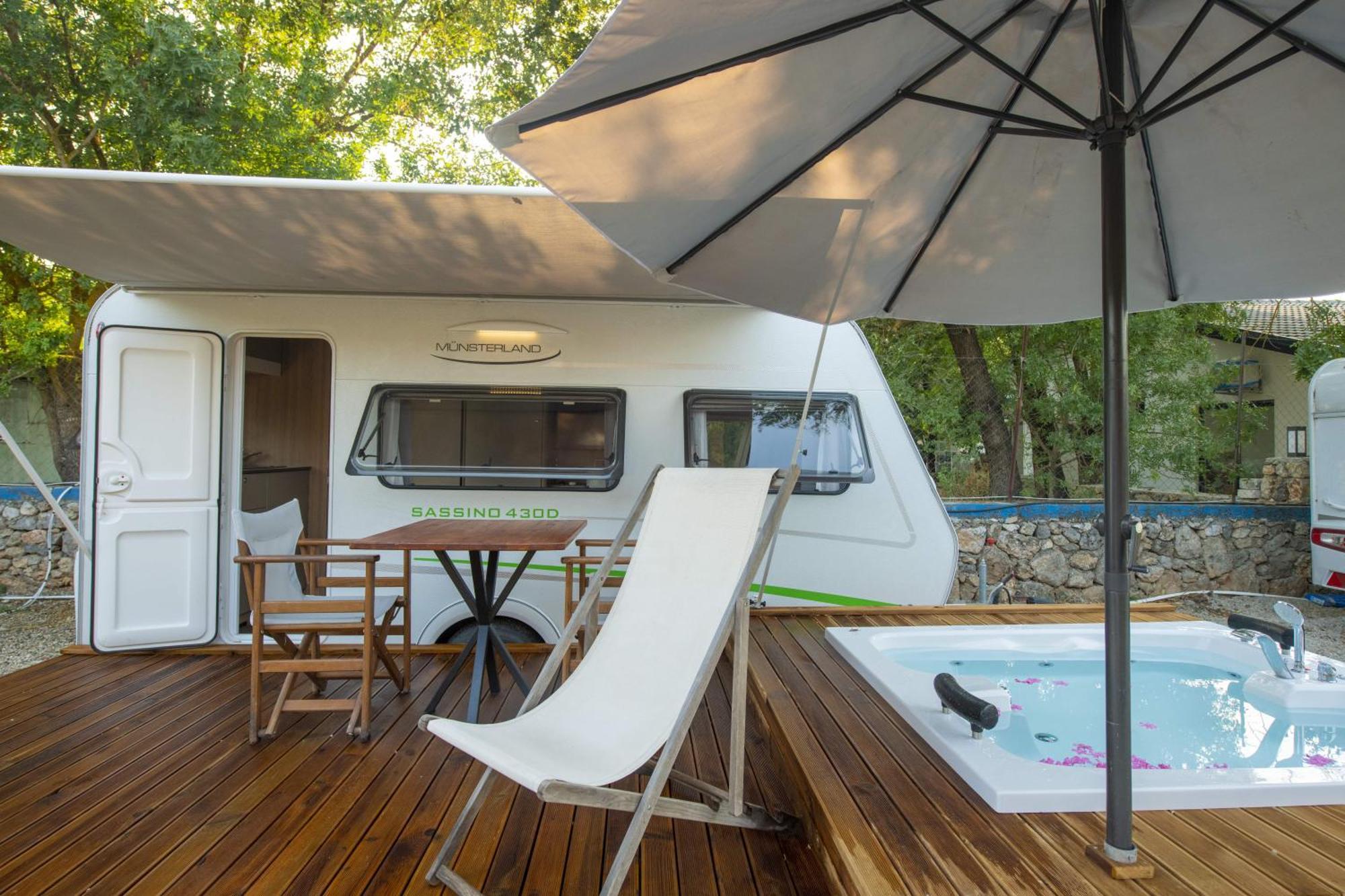 Hotel Nomade Caravan Camping à Fethiye Extérieur photo